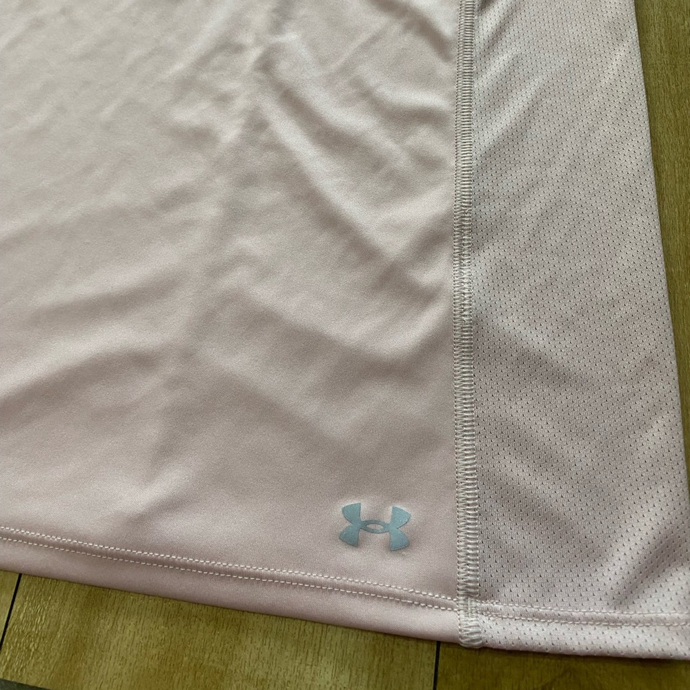 Under Armour Heat Gear Women’s Small Pink Running Tank Top - Picture 2 of 5